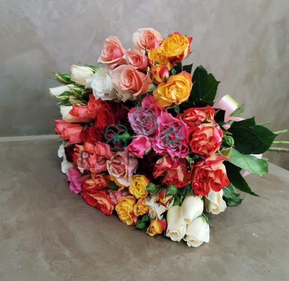 Букет цветов из: Розы в Комсомольском Республика Крым