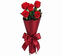 Букет 5 Красных роз Эдлесс Лав в Комсомольском Республика Крым
