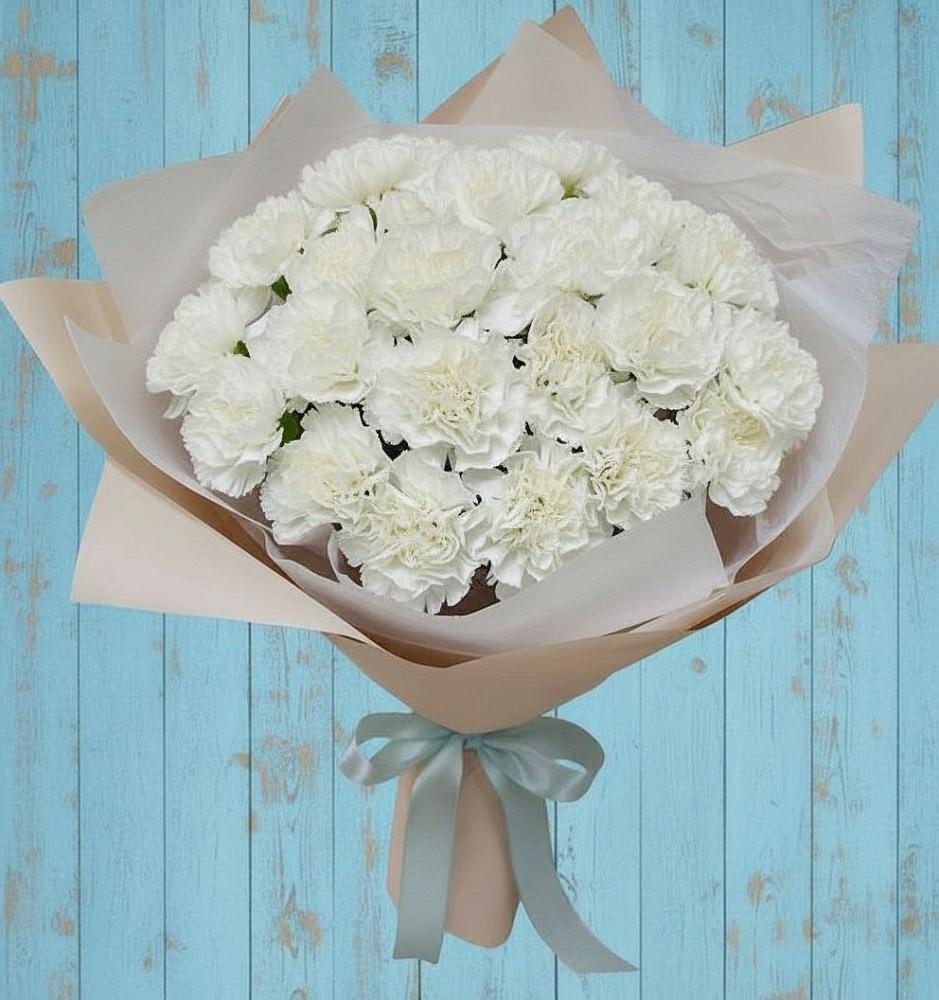 Букет цветов из: Гвоздики в Комсомольском Республика Крым