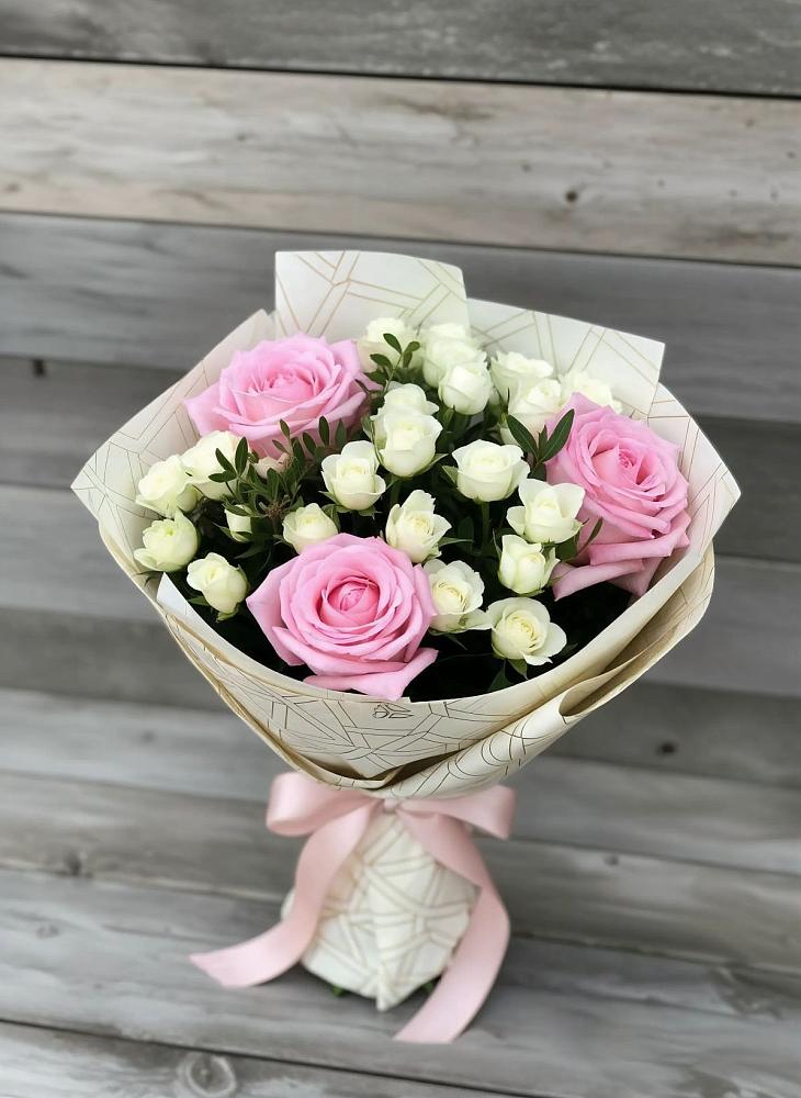 Букет цветов из: Розы в Комсомольском Республика Крым