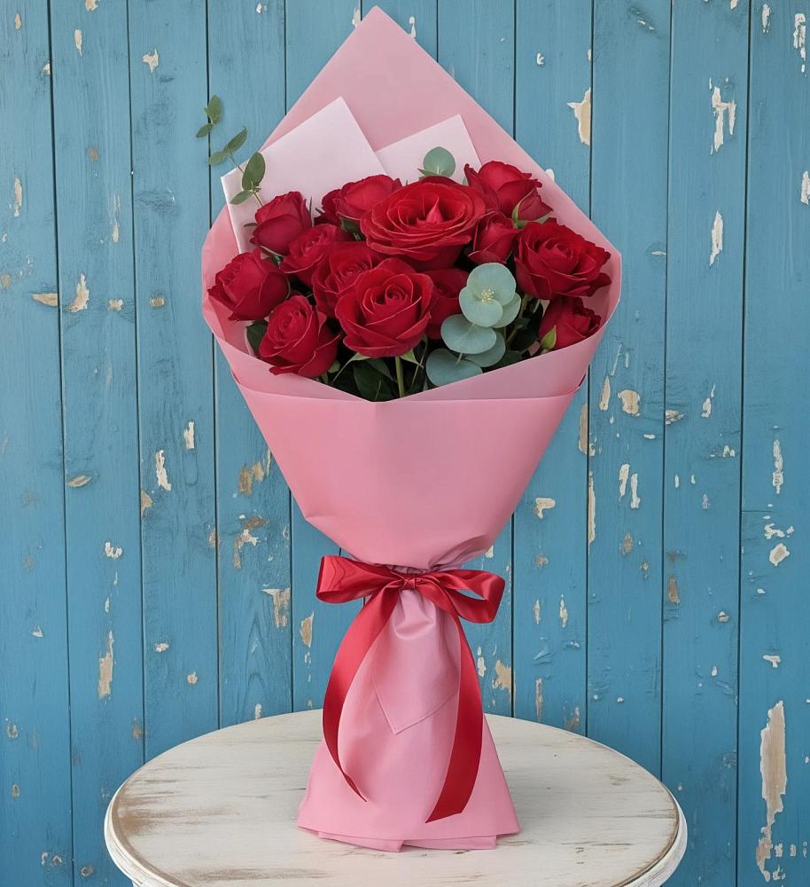 Букет цветов из: Розы в Комсомольском Республика Крым