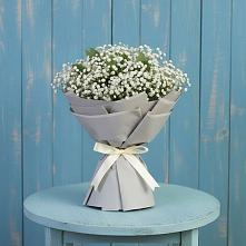 Букет цветов из:  Гипсофила в Комсомольском Республика Крым
