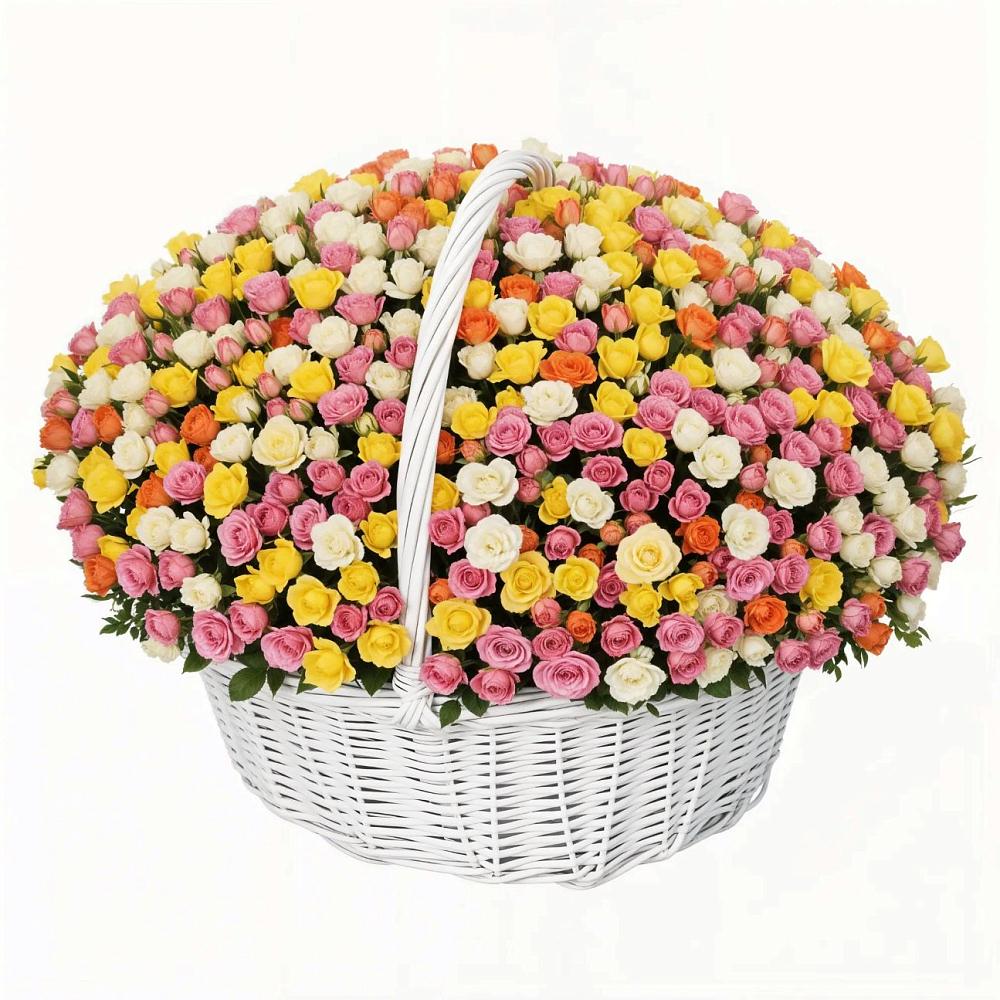 Премиум букет из: Розы в Комсомольском Республика Крым