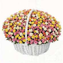 Премиум букет из: Розы в Комсомольском Республика Крым