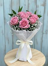 Букет цветов из:  Розы #REPLACE_PRED# Комсомольском Республика Крым
