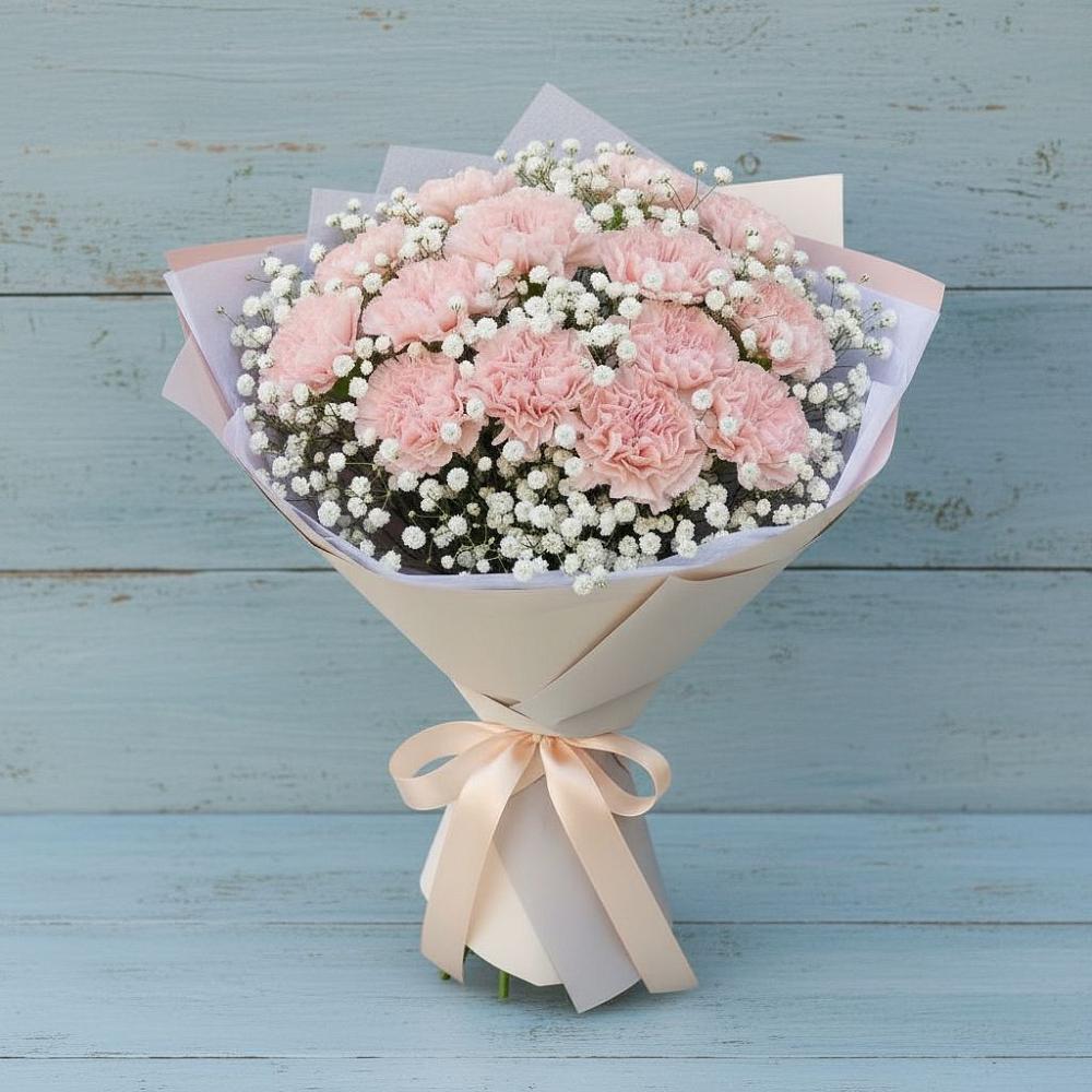 Букет цветов из: Гвоздики в Комсомольском Республика Крым