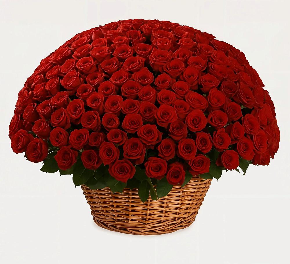 Премиум букет из: Розы в Комсомольском Республика Крым