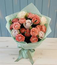 Букет цветов из:  Розы в Комсомольском Республика Крым