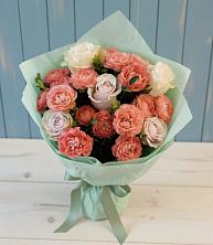 Букет цветов из:  Розы в Комсомольском Республика Крым