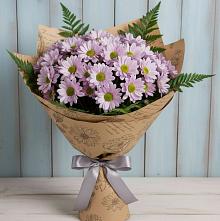 Букет цветов из:  Хризантемы в Комсомольском Республика Крым