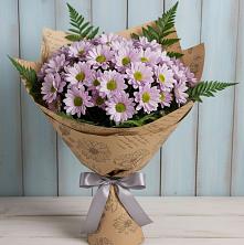Букет цветов из:  Хризантемы в Комсомольском Республика Крым