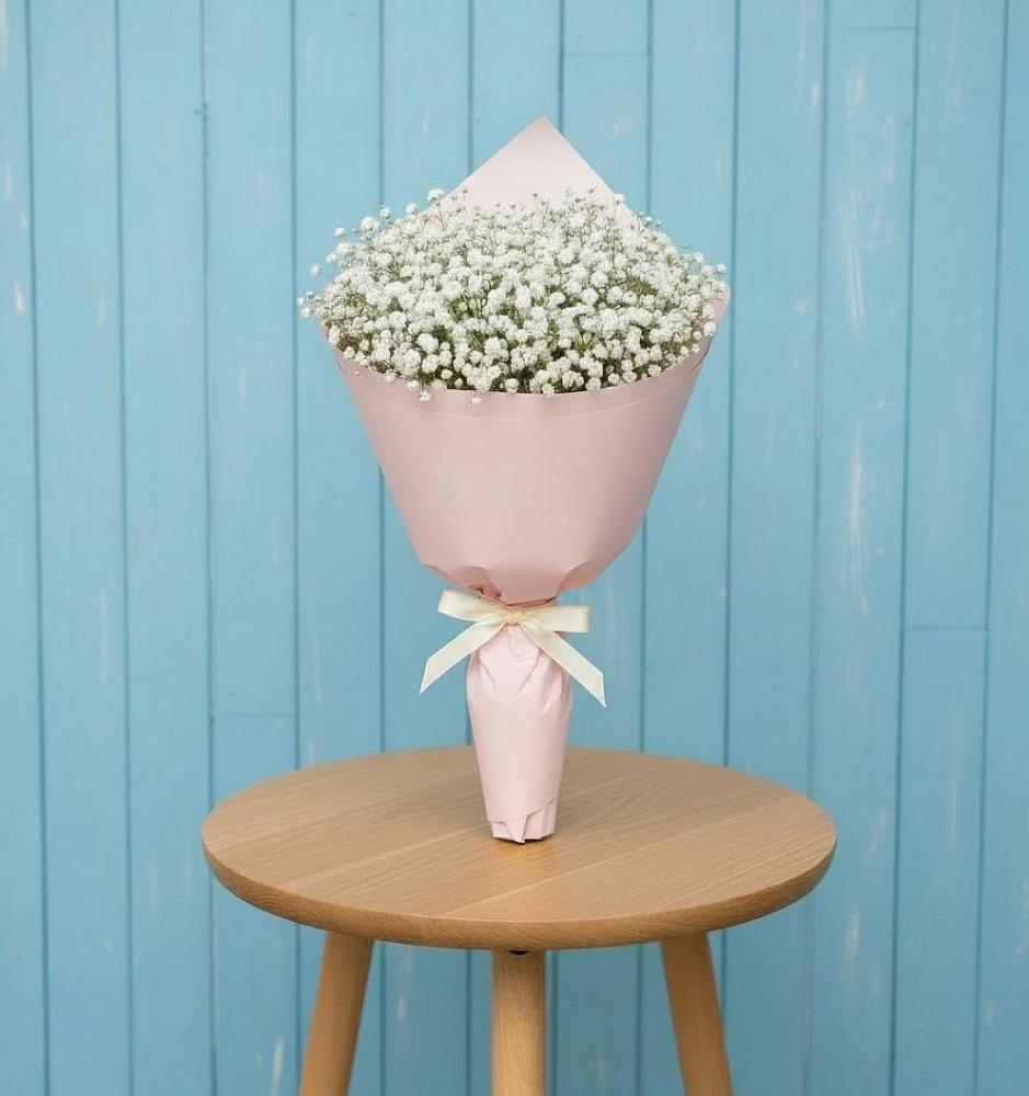 Букет цветов из: Гипсофила в Комсомольском Республика Крым