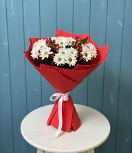 Букет цветов из:  Хризантемы в Комсомольском Республика Крым
