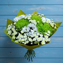 Букет цветов из:  Хризантемы в Комсомольском Республика Крым