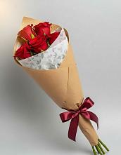 Букет цветов из:  Розы в Комсомольском Республика Крым