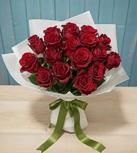 Букет Красные розы в Комсомольском Республика Крым