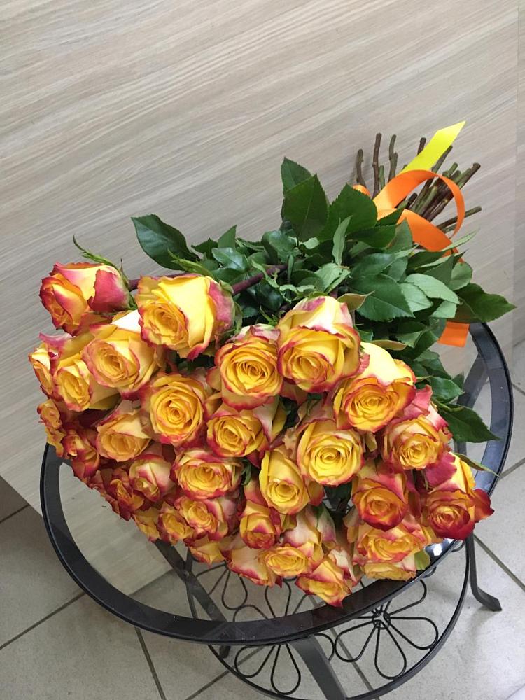 Букет Желтые розы в Комсомольском Республика Крым