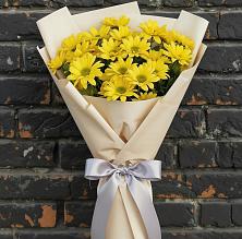 Букет цветов из:  Хризантемы в Комсомольском Республика Крым