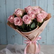 Букет цветов из:  Розы в Комсомольском Республика Крым