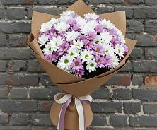 Букет цветов из:  Хризантемы в Комсомольском Республика Крым