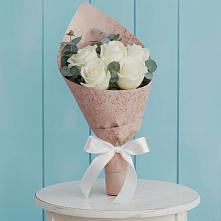 Букет цветов из:  Розы в Комсомольском Республика Крым