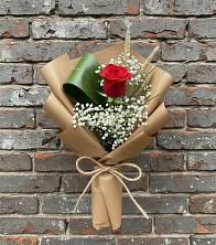 Букет цветов из:  Розы в Комсомольском Республика Крым