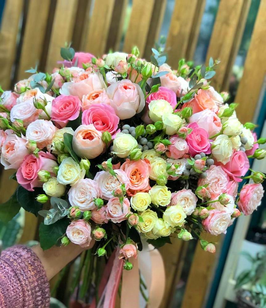 Букет цветов из: Розы в Комсомольском Республика Крым