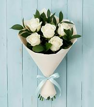 Букет цветов из:  Розы в Комсомольском Республика Крым