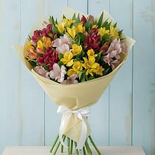 Букет цветов из:  Альстромерии #REPLACE_PRED# Комсомольском Республика Крым