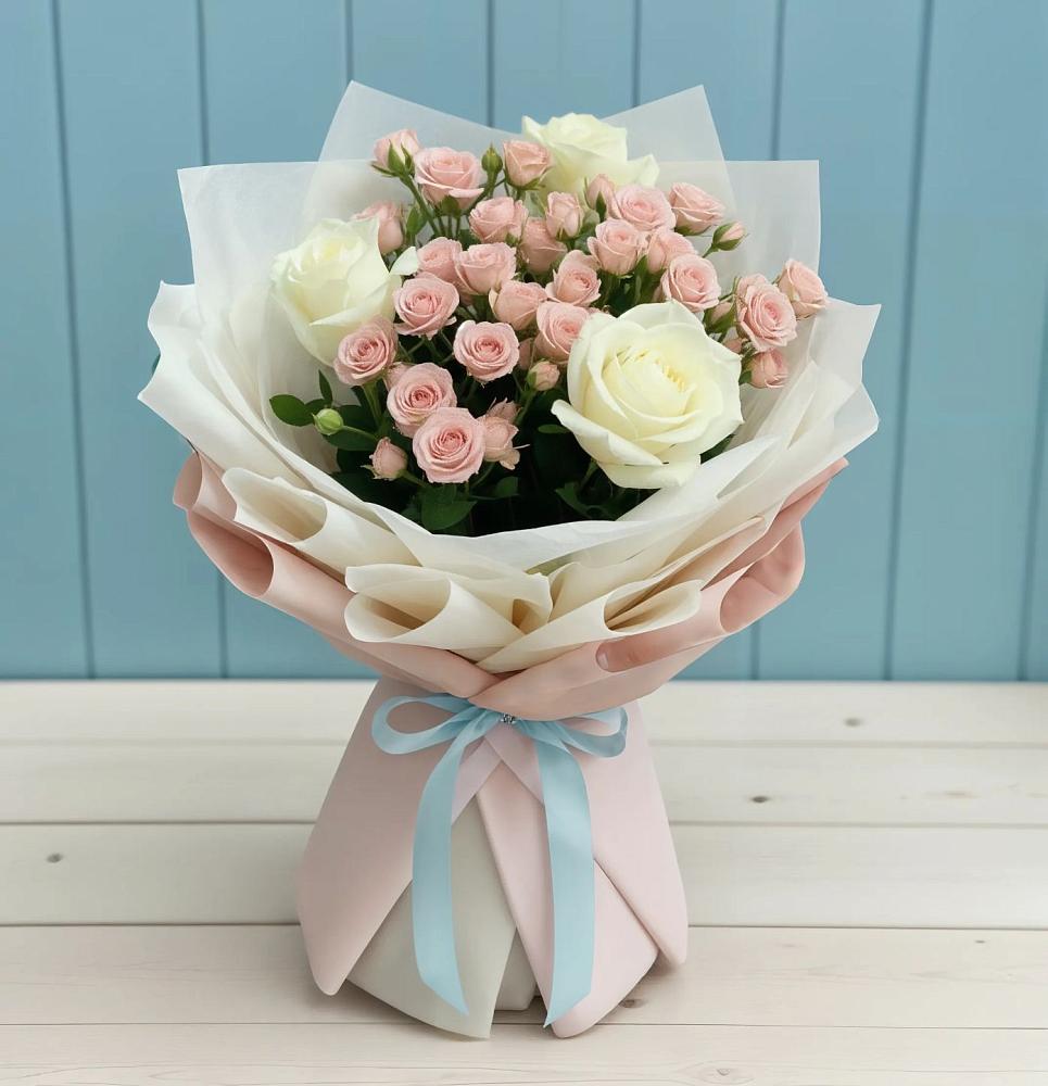 Букет цветов из: Розы в Комсомольском Республика Крым