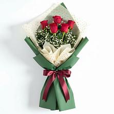 Букет цветов из:  Розы в Комсомольском Республика Крым