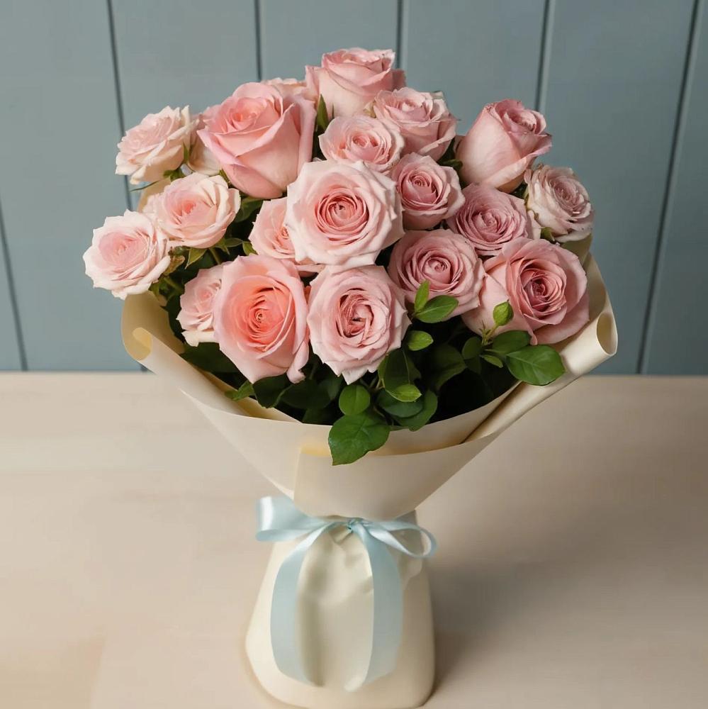 Букет Розовый шарм в Комсомольском Республика Крым