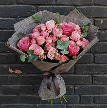 Букет цветов из:  Розы в Комсомольском Республика Крым
